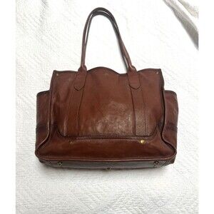 Frye Melissa Cognac Leather Large Shopper Tote
